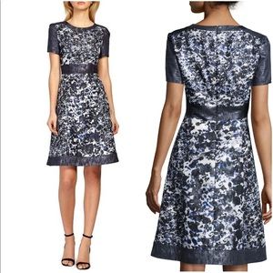 NWOT Kay Unger Floral A-Line Dress